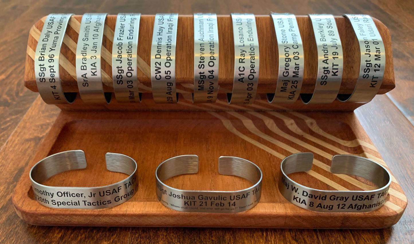 Stainless Steel Memorial Bracelets