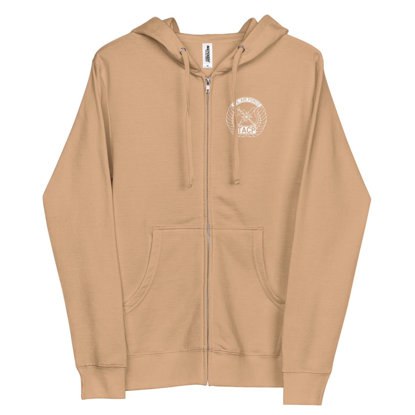 Unisex Crest Zip Hoodie